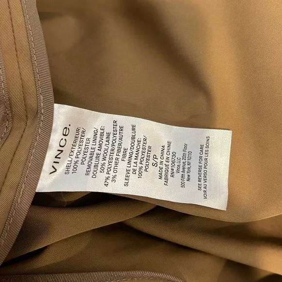 Vince trench coat - Picture 2 of 5
